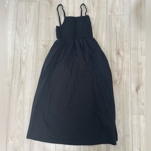 Old Navy: Fit & Flare Sleeveless Midi Dress